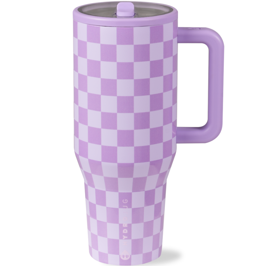 Lavender Checkers